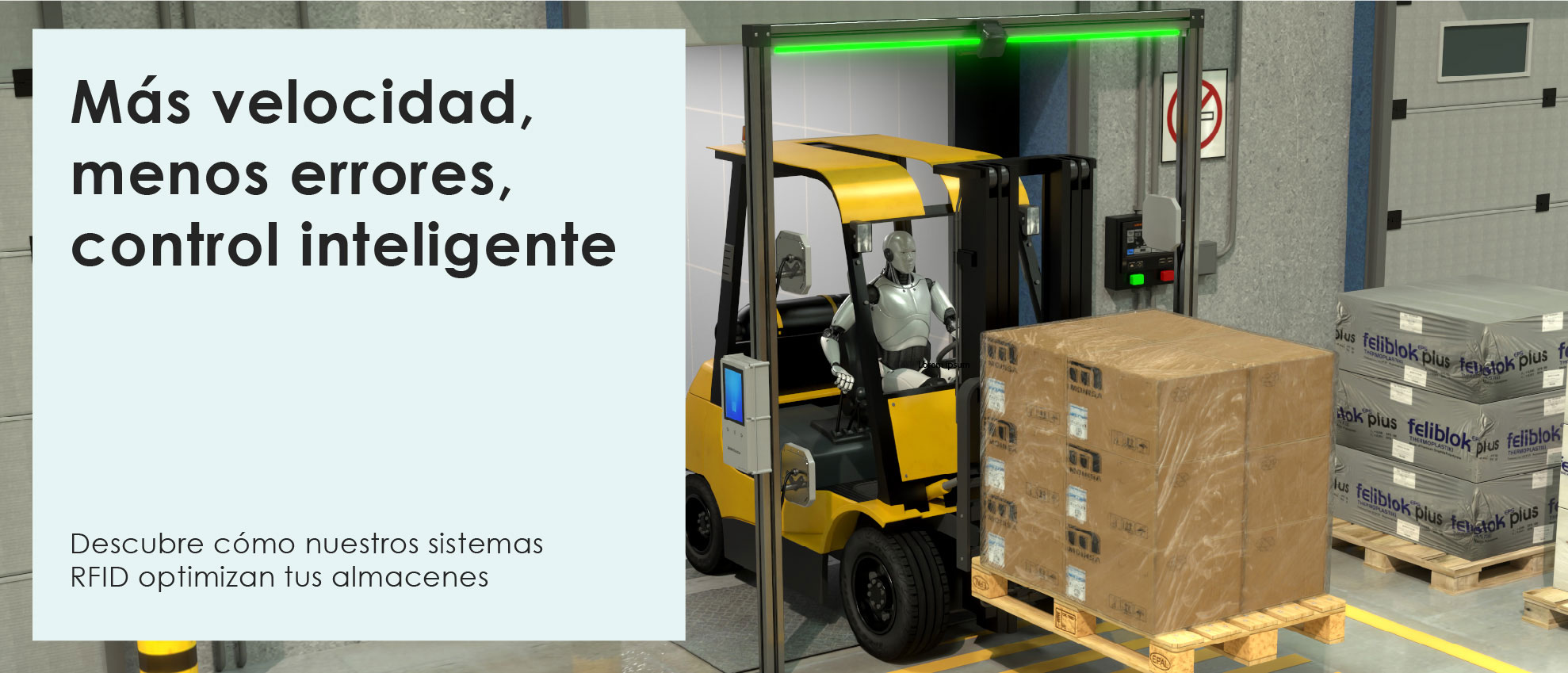 RFID Tecnologia almacenes Moinsa
