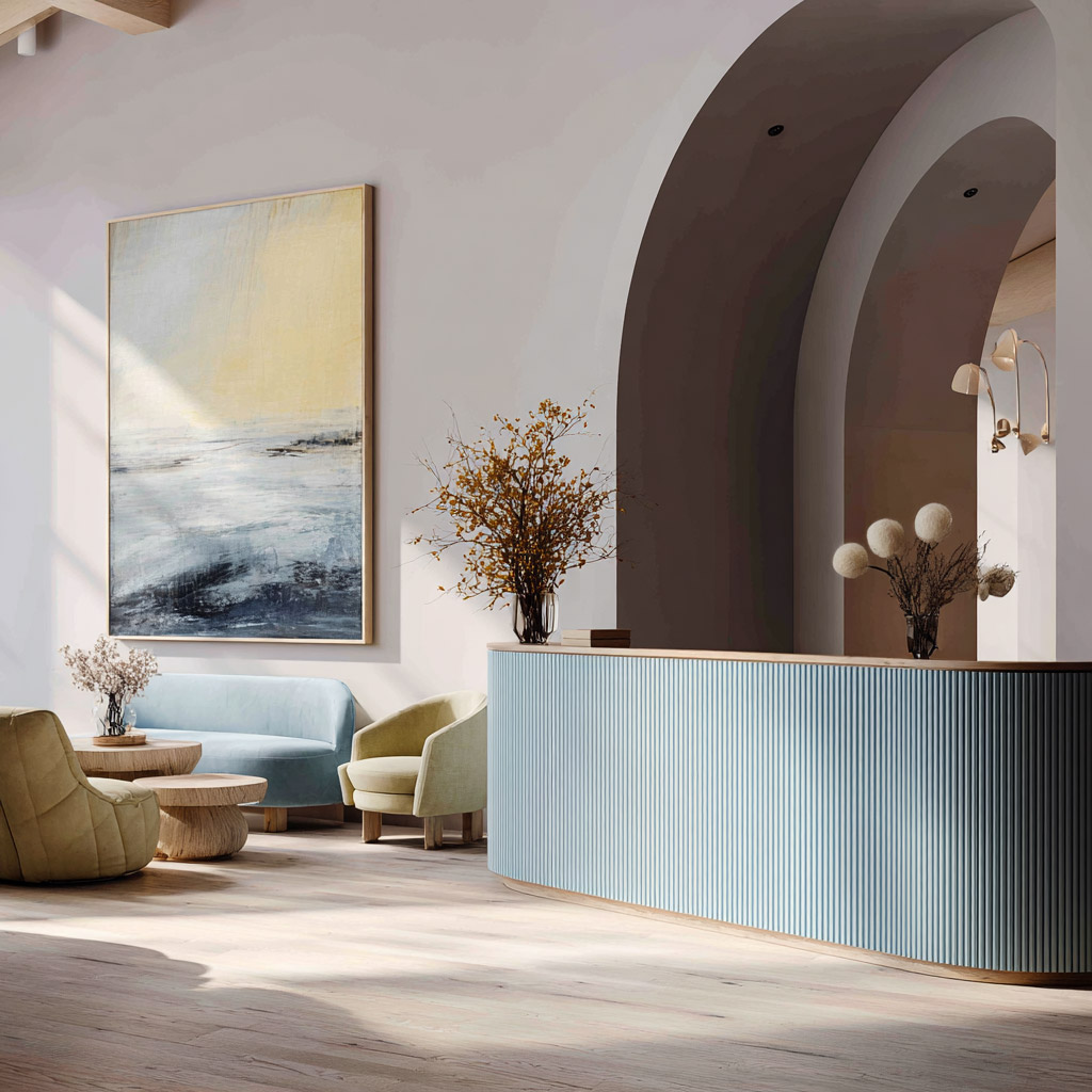 Tendencias de colores en interiorismo para el 2026. Colores hoteles y restaurantes