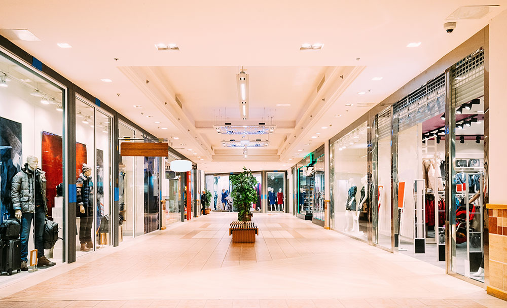 Diseño de tiendas de moda en centros comerciales Diseño de tiendas de moda en centros comerciales