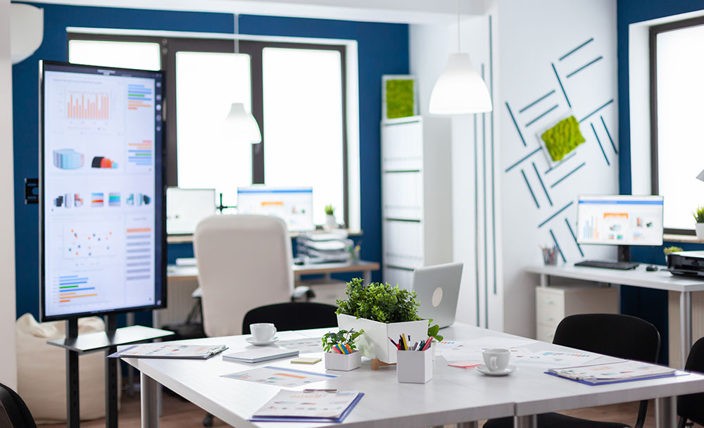 Diseño de oficinas para startups: Flexibilidad y creatividad