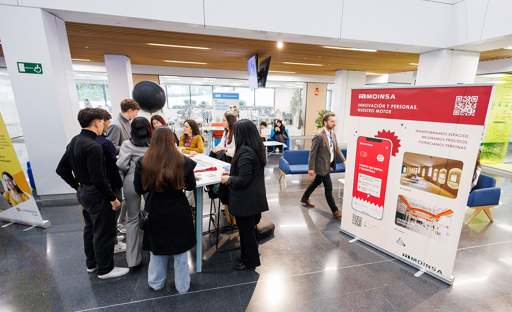 Moinsa en la Feria de Empleo de ESIC 2024: Un Encuentro con el Talento del Futuro
