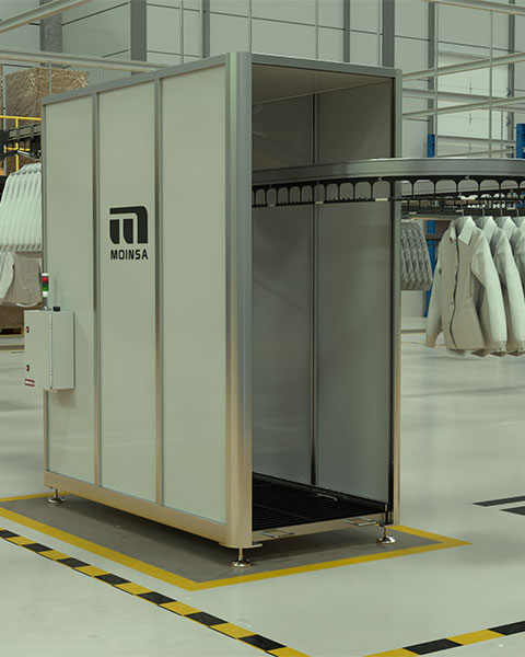 Túnel RFID para prenda colgada Moinsa 2